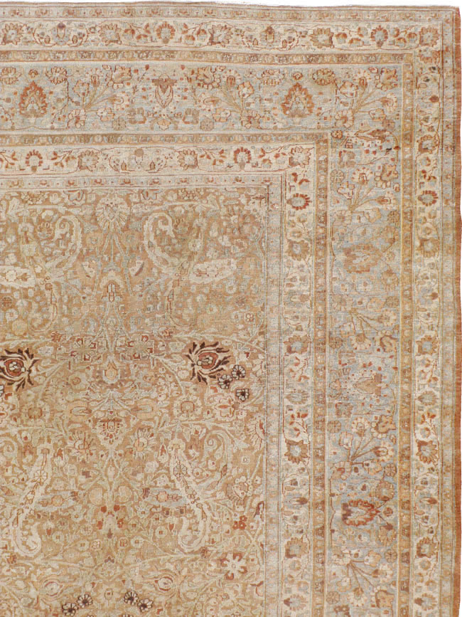 Antique Persian Khorossan Carpet, No.20011 - Staging