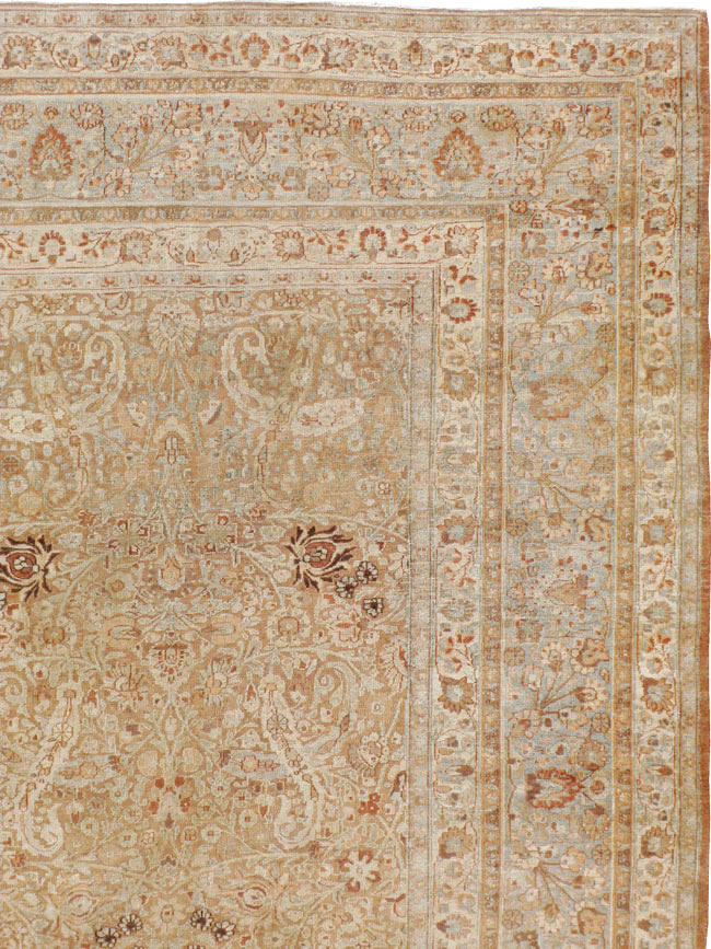Antique Persian Khorossan Carpet, No.20011 - Staging