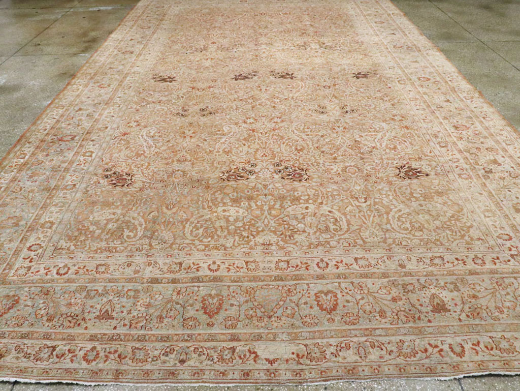 Antique Persian Khorossan Carpet, No.20011 - Staging