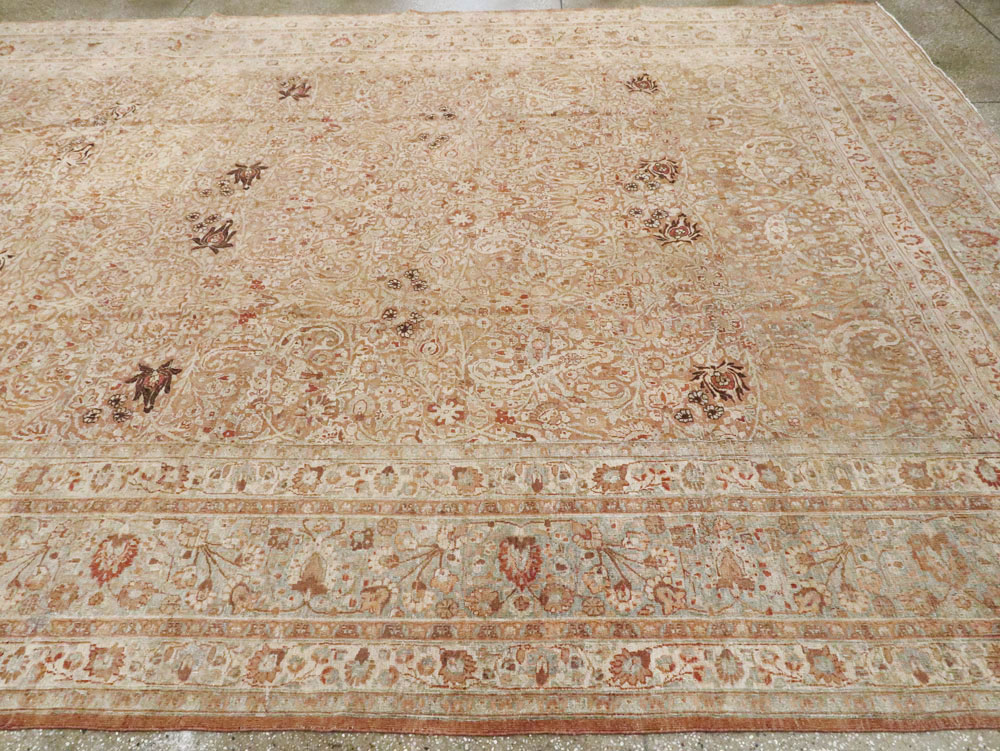 Antique Persian Khorossan Carpet, No.20011 - Staging