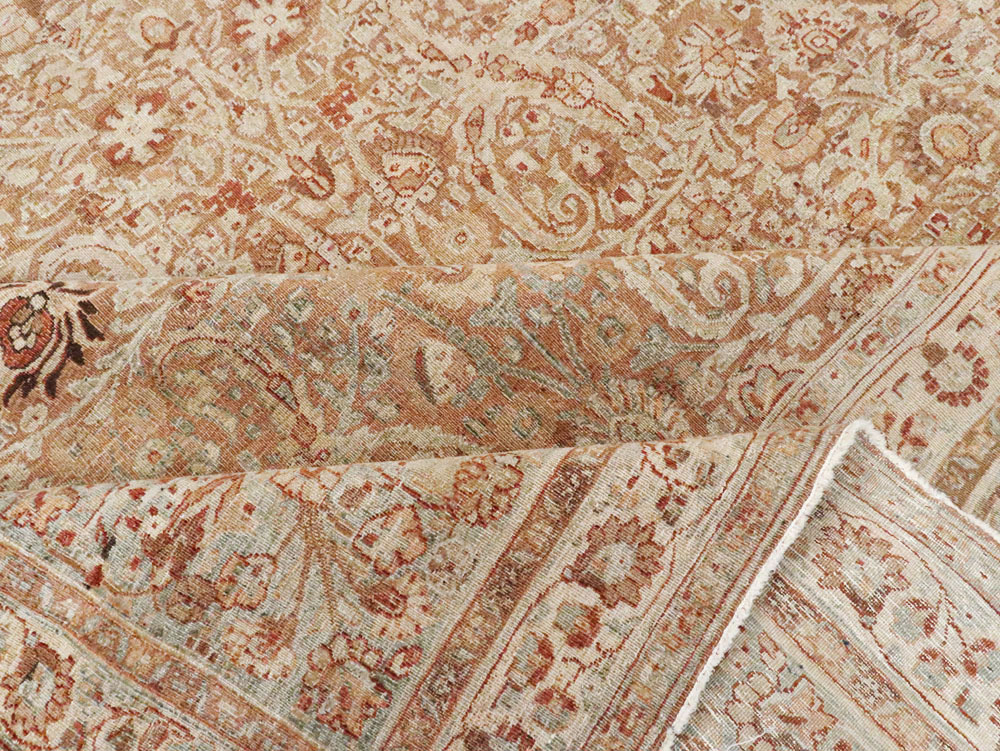 Antique Persian Khorossan Carpet, No.20011 - Staging