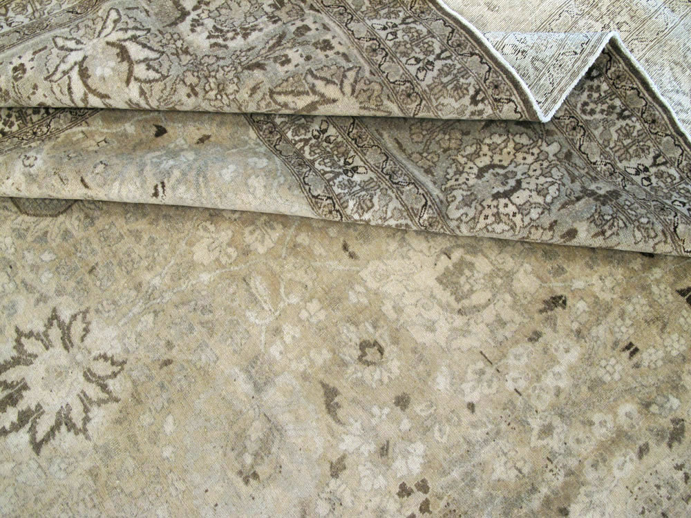 Antique Persian Tabriz Carpet, No.20018 - Staging