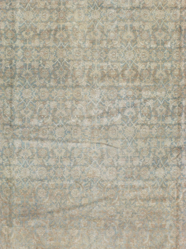 Antique Persian Tabriz Carpet, No.20023 - Staging