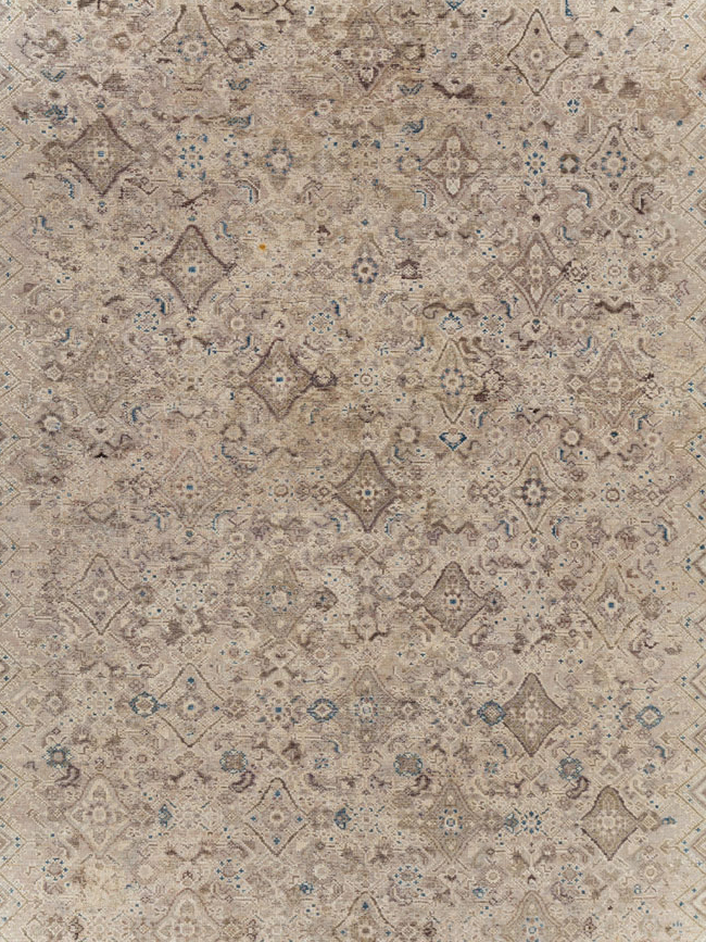 Antique Persian Malayer Gallery Carpet, No.20028 - Staging