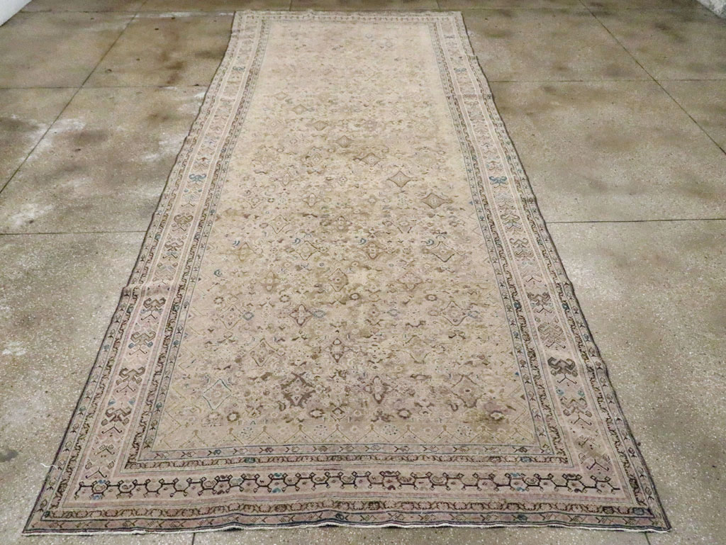 Antique Persian Malayer Gallery Carpet, No.20028 - Staging