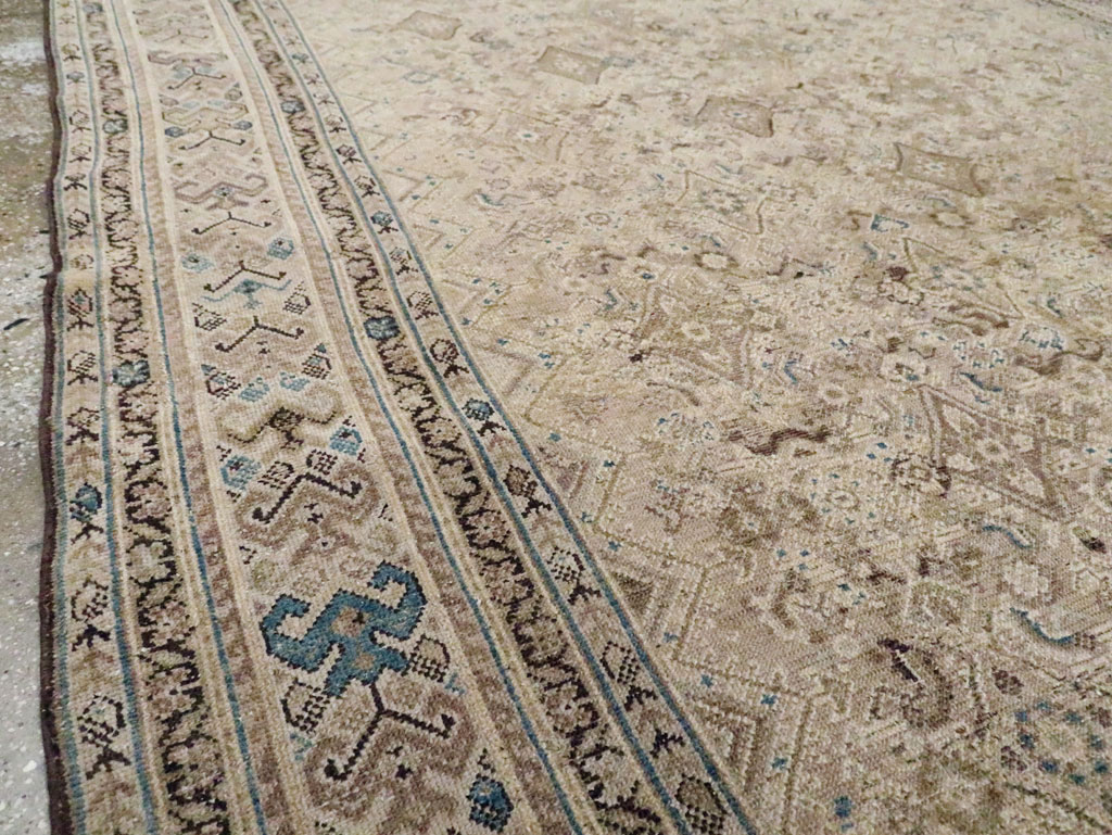 Antique Persian Malayer Gallery Carpet, No.20028 - Staging