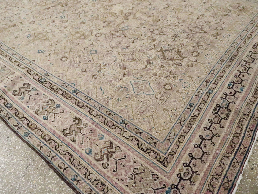 Antique Persian Malayer Gallery Carpet, No.20028 - Staging