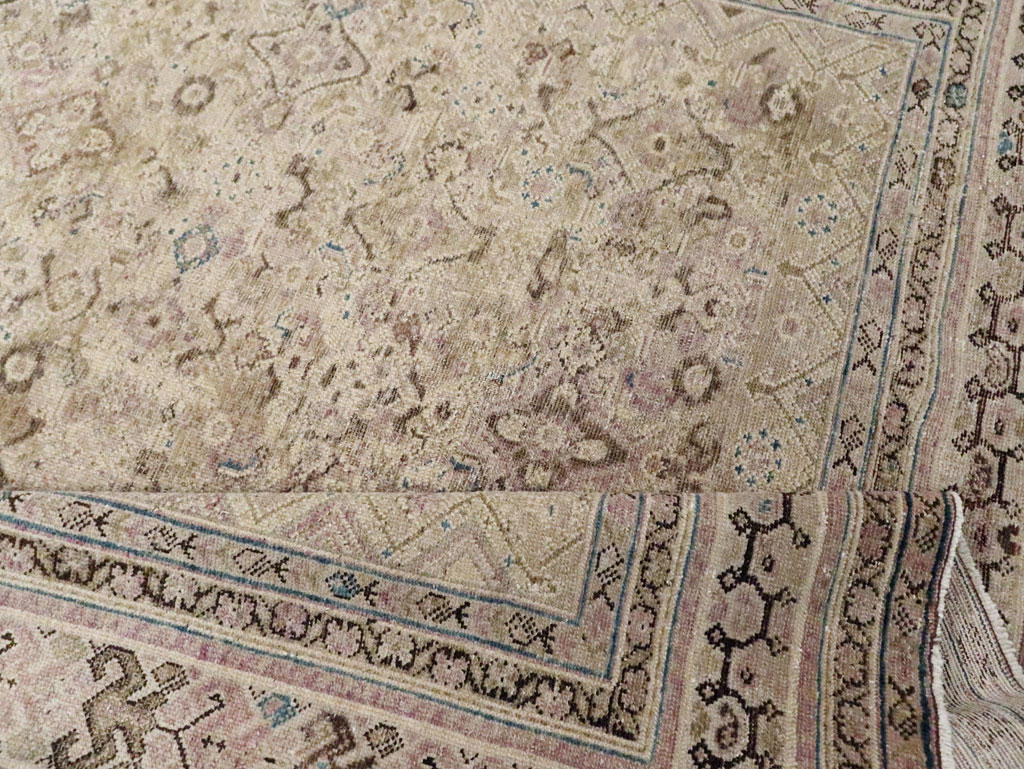 Antique Persian Malayer Gallery Carpet, No.20028 - Staging