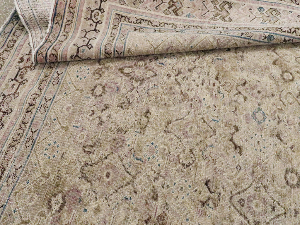 Antique Persian Malayer Gallery Carpet, No.20028 - Staging