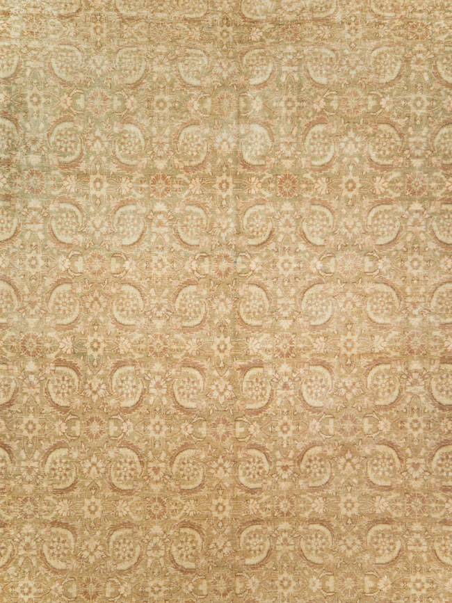 Antique Persian Lavar Kerman Carpet, No.20039 - Staging