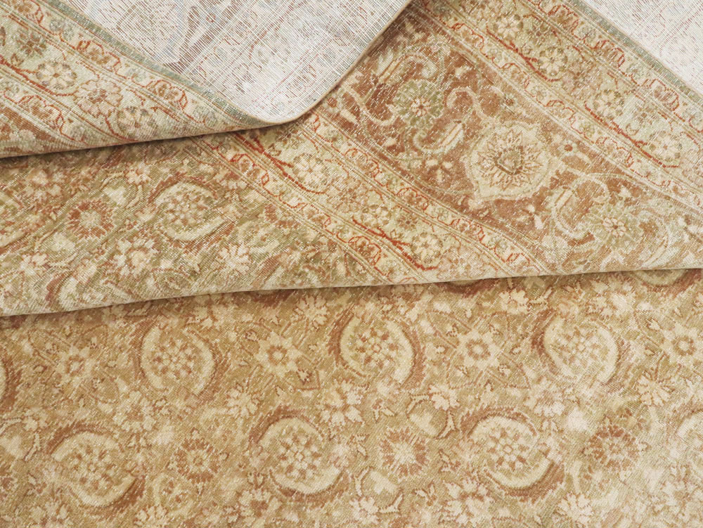 Antique Persian Lavar Kerman Carpet, No.20039 - Staging