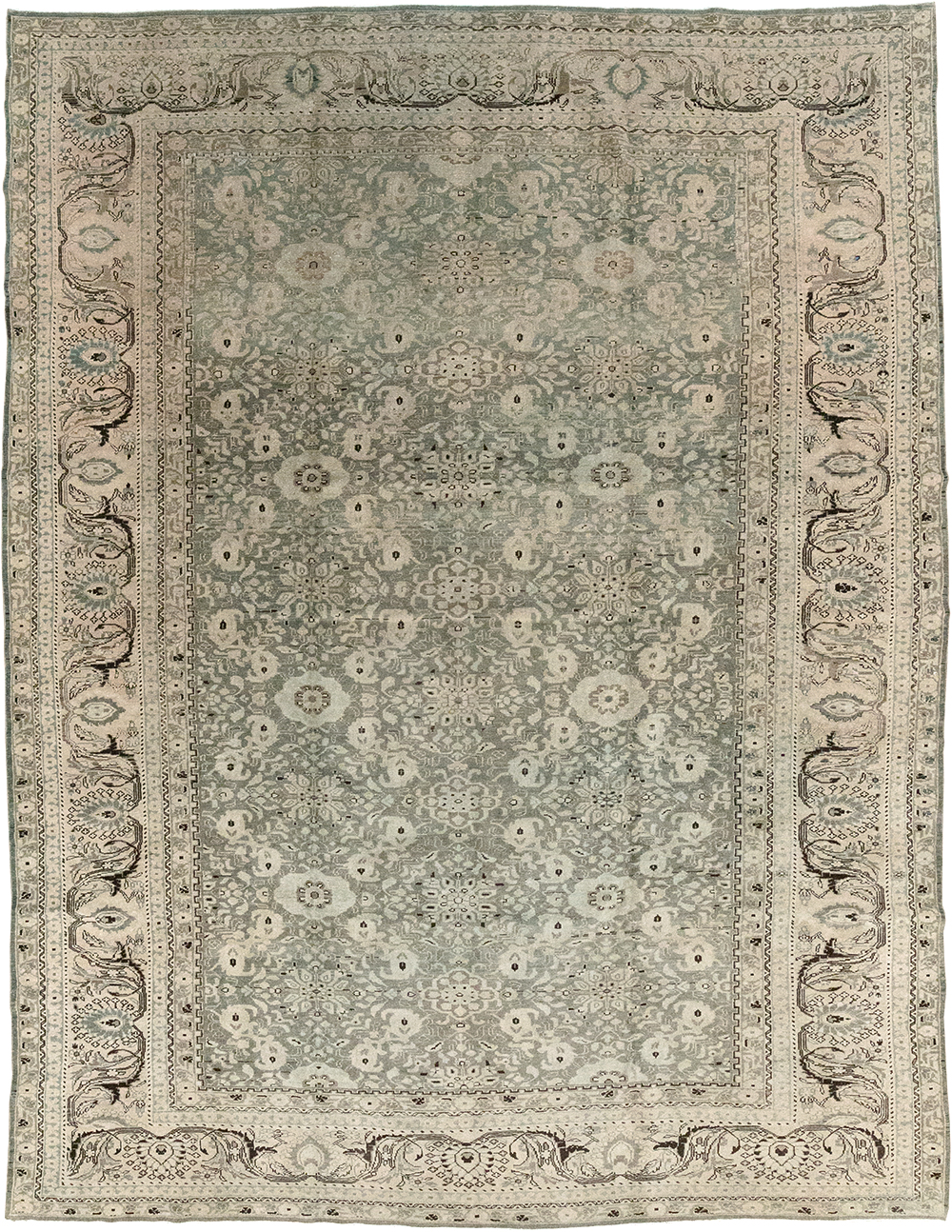 Vintage Persian Malayer Carpet, No.20049 - Staging