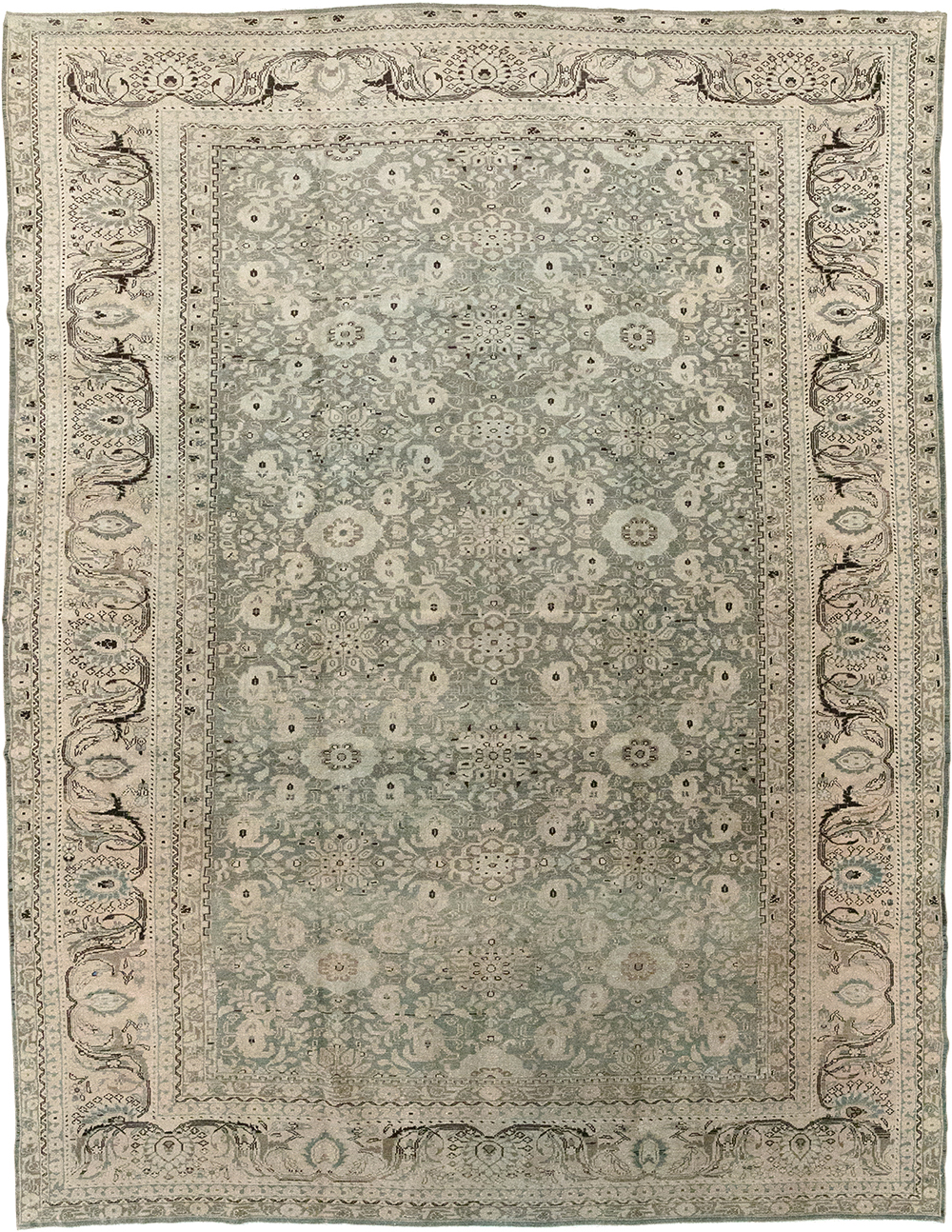 Vintage Persian Malayer Carpet, No.20049 - Staging