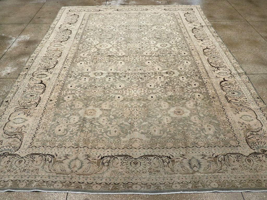Vintage Persian Malayer Carpet, No.20049 - Staging