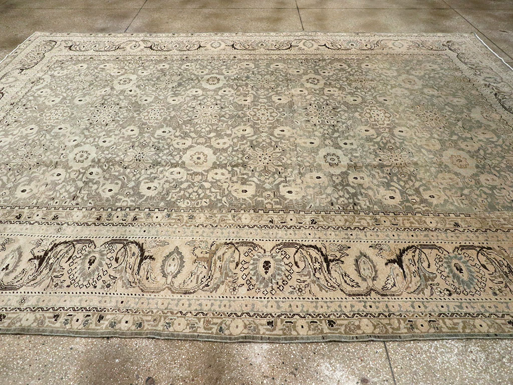 Vintage Persian Malayer Carpet, No.20049 - Staging