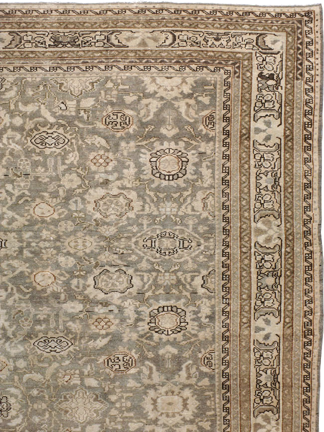Vintage Persian Malayer Carpet, No.20050 - Staging