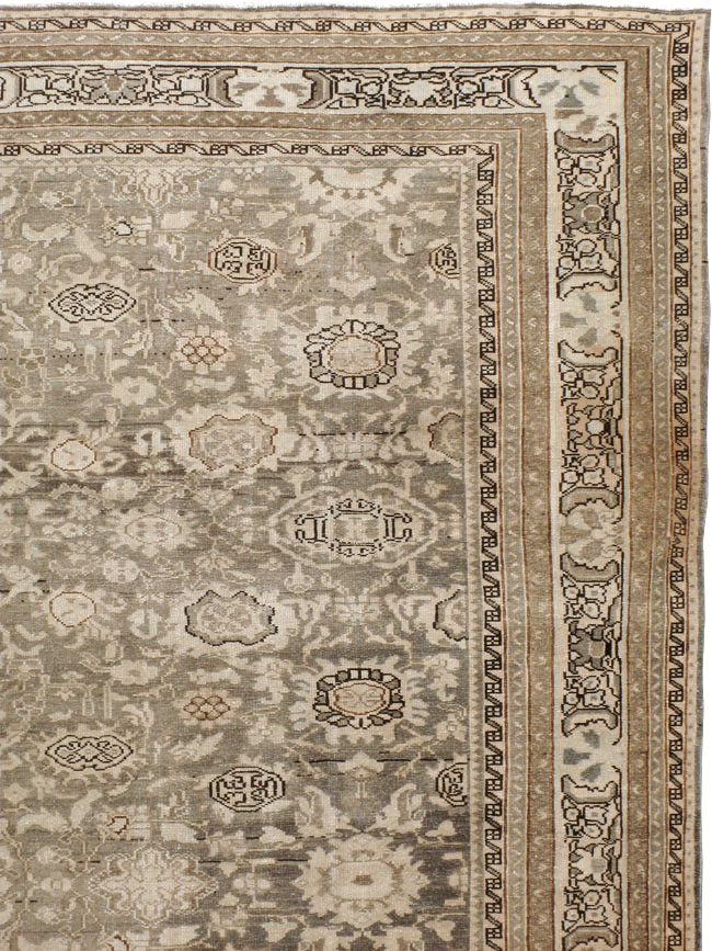 Vintage Persian Malayer Carpet, No.20050 - Staging