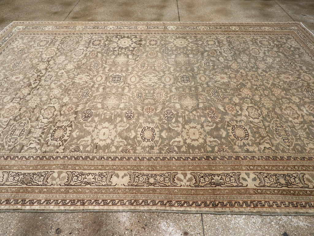 Vintage Persian Malayer Carpet, No.20050 - Staging