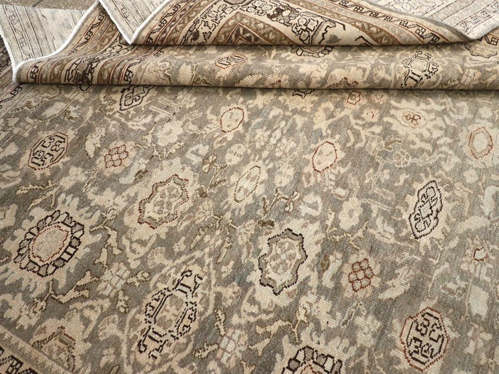 Vintage Persian Malayer Carpet, No.20050 - Staging