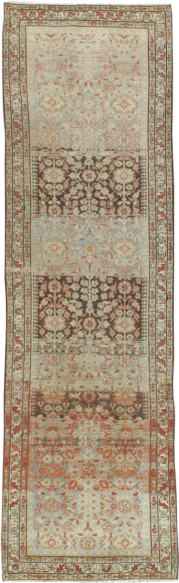 Vintage Persian Malayer Runner, No.20067 - Staging