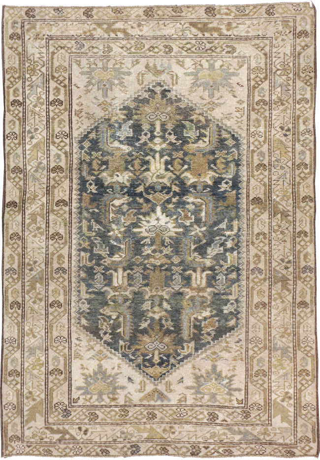 Vintage Persian Malayer Rug, No.20069 - Staging
