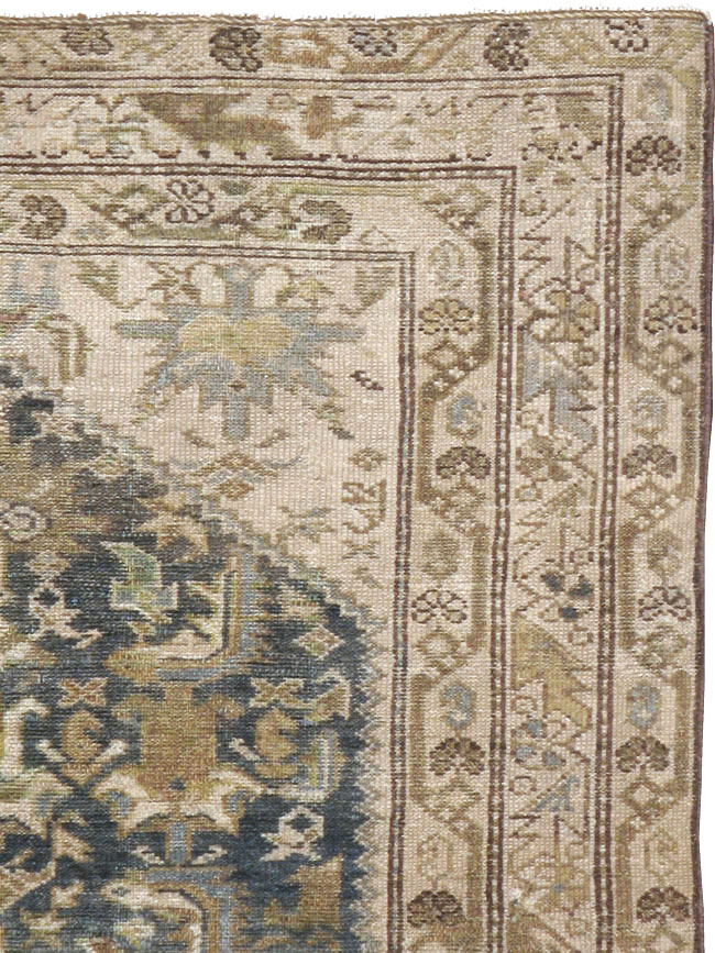 Vintage Persian Malayer Rug, No.20069 - Staging