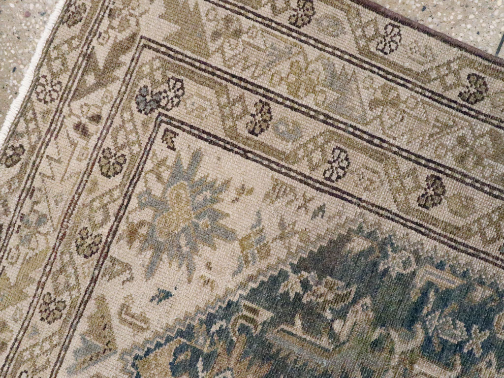 Vintage Persian Malayer Rug, No.20069 - Staging