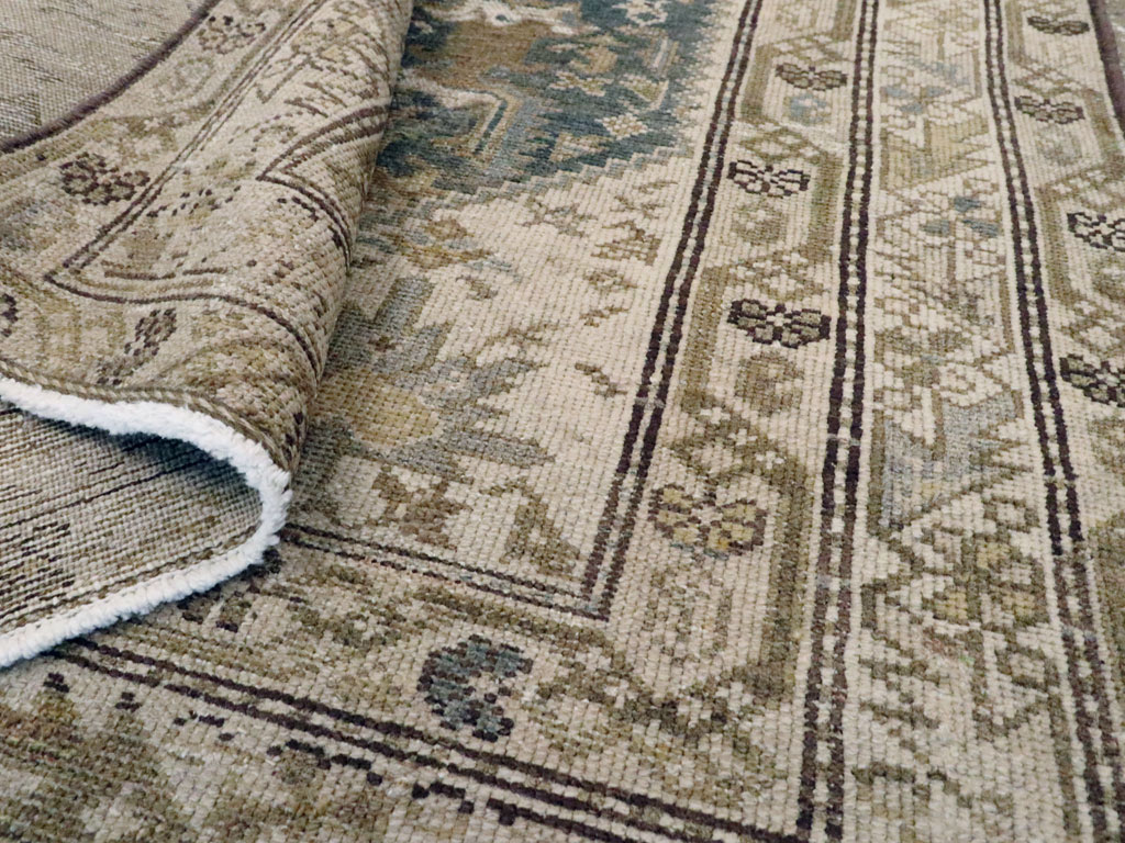 Vintage Persian Malayer Rug, No.20069 - Staging