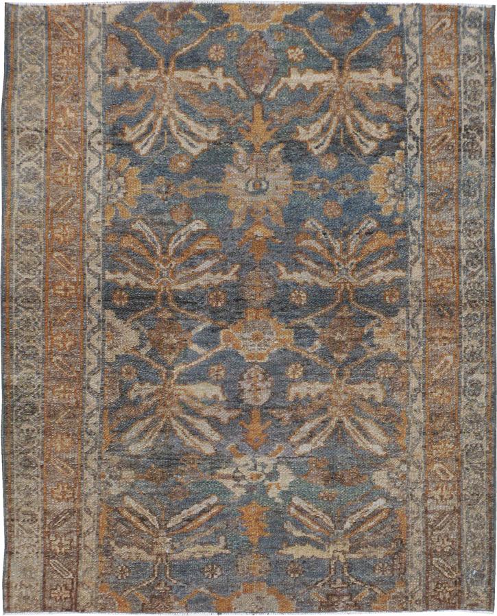 Antique Persian Malayer Rug, No.20071 - Staging