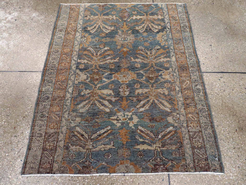 Antique Persian Malayer Rug, No.20071 - Staging