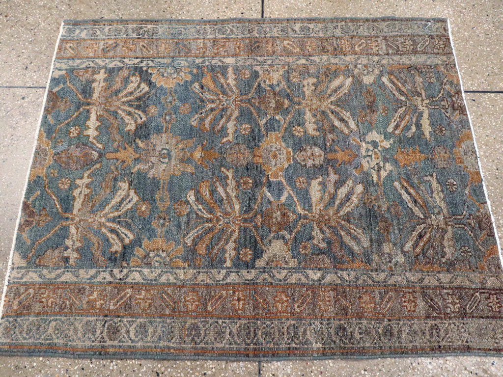 Antique Persian Malayer Rug, No.20071 - Staging