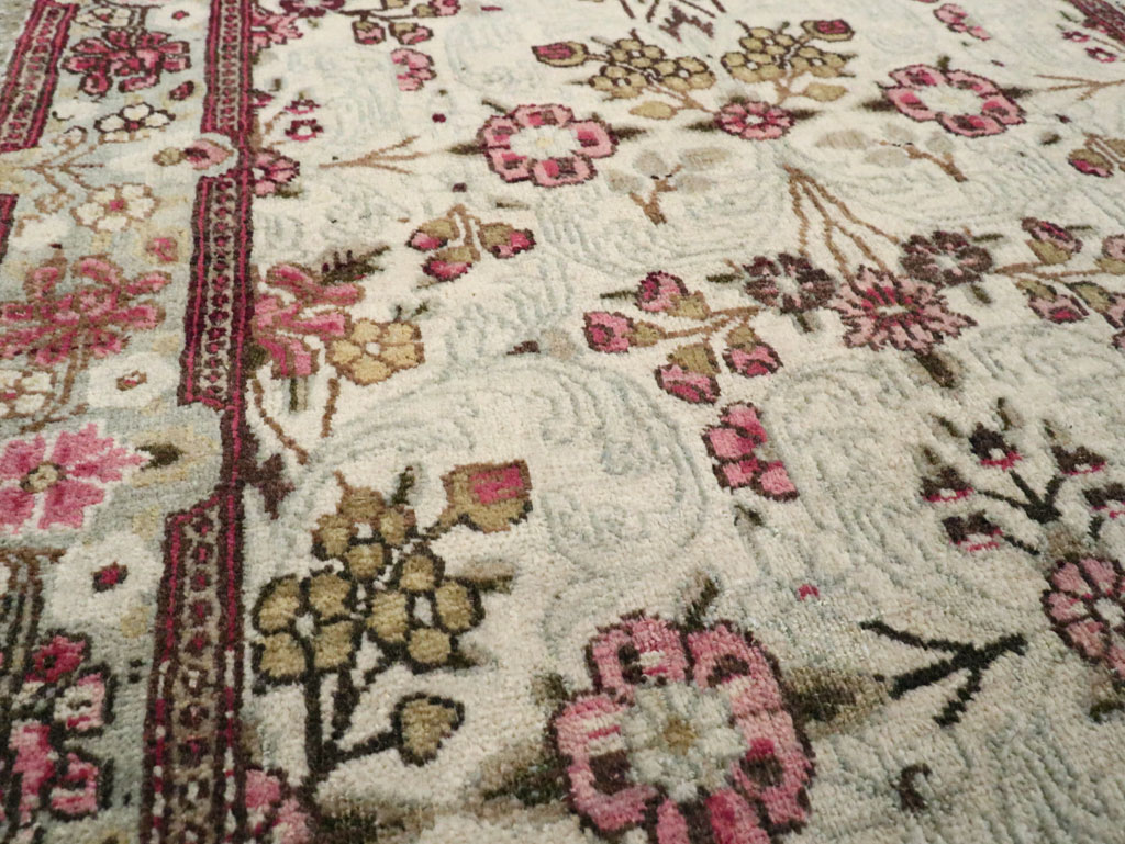 Vintage Persian Lavar Kerman Runner, No.20072 - Staging
