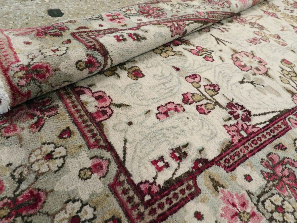 Vintage Persian Lavar Kerman Runner, No.20072 - Staging