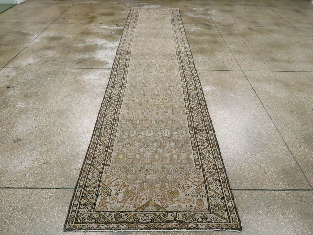 Vintage Persian Malayer Runner, No.20073 - Staging