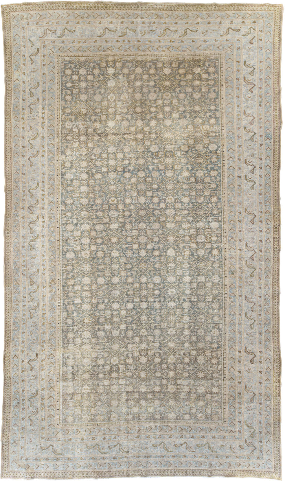 Antique Persian Malayer Carpet, No.20074 - Staging