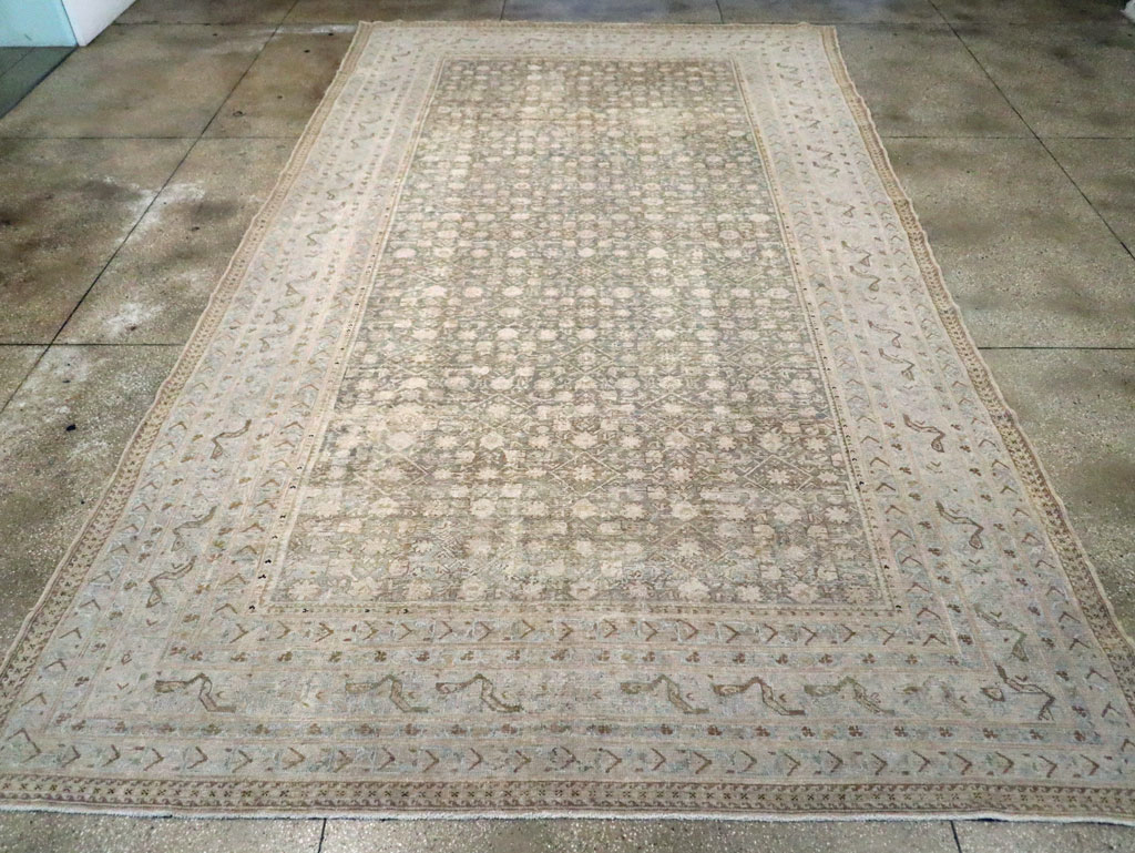 Antique Persian Malayer Carpet, No.20074 - Staging