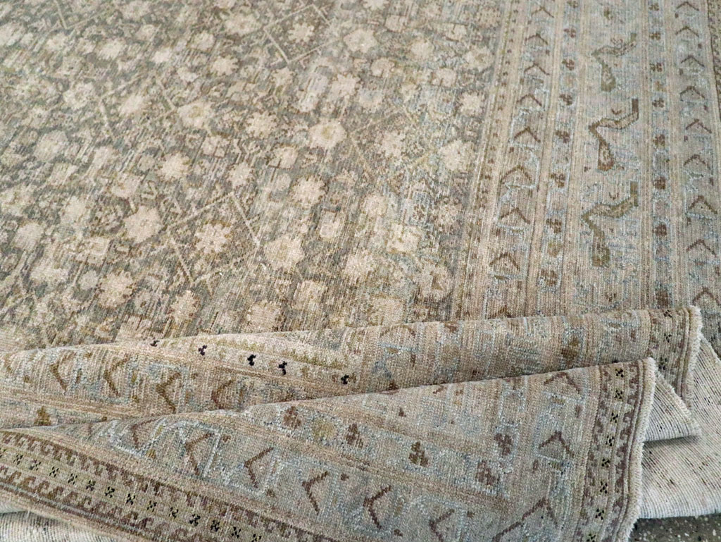 Antique Persian Malayer Carpet, No.20074 - Staging