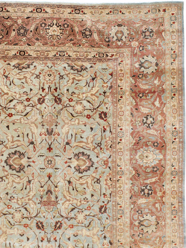 Antique Persian Mashad Carpet, No.20083 - Staging