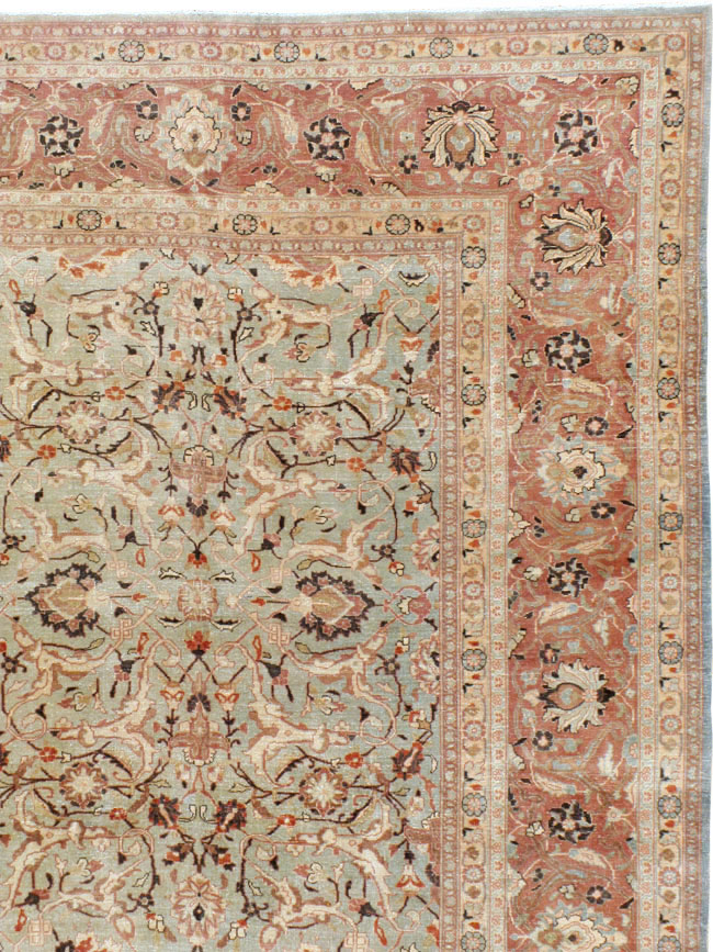Antique Persian Mashad Carpet, No.20083 - Staging