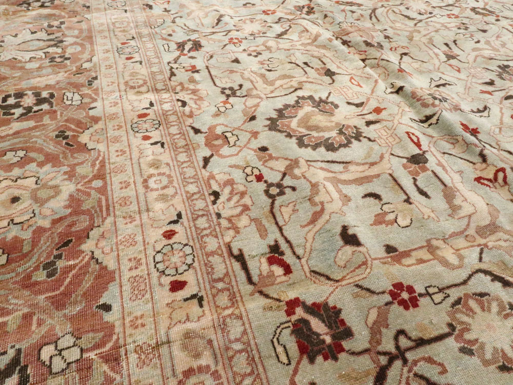 Antique Persian Mashad Carpet, No.20083 - Staging