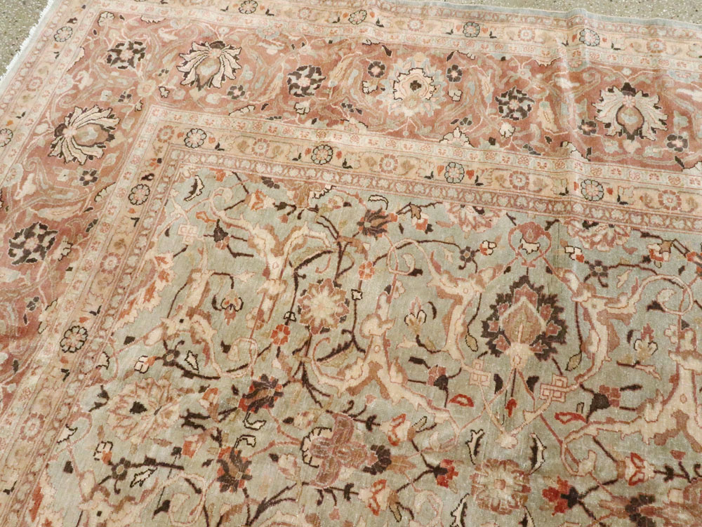 Antique Persian Mashad Carpet, No.20083 - Staging