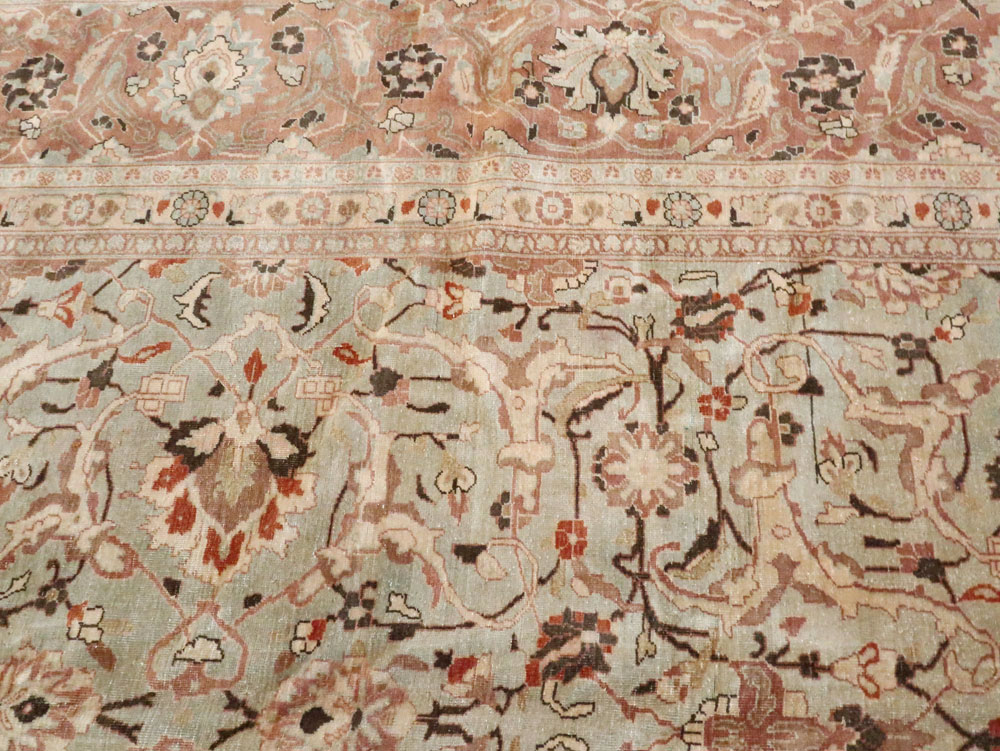 Antique Persian Mashad Carpet, No.20083 - Staging