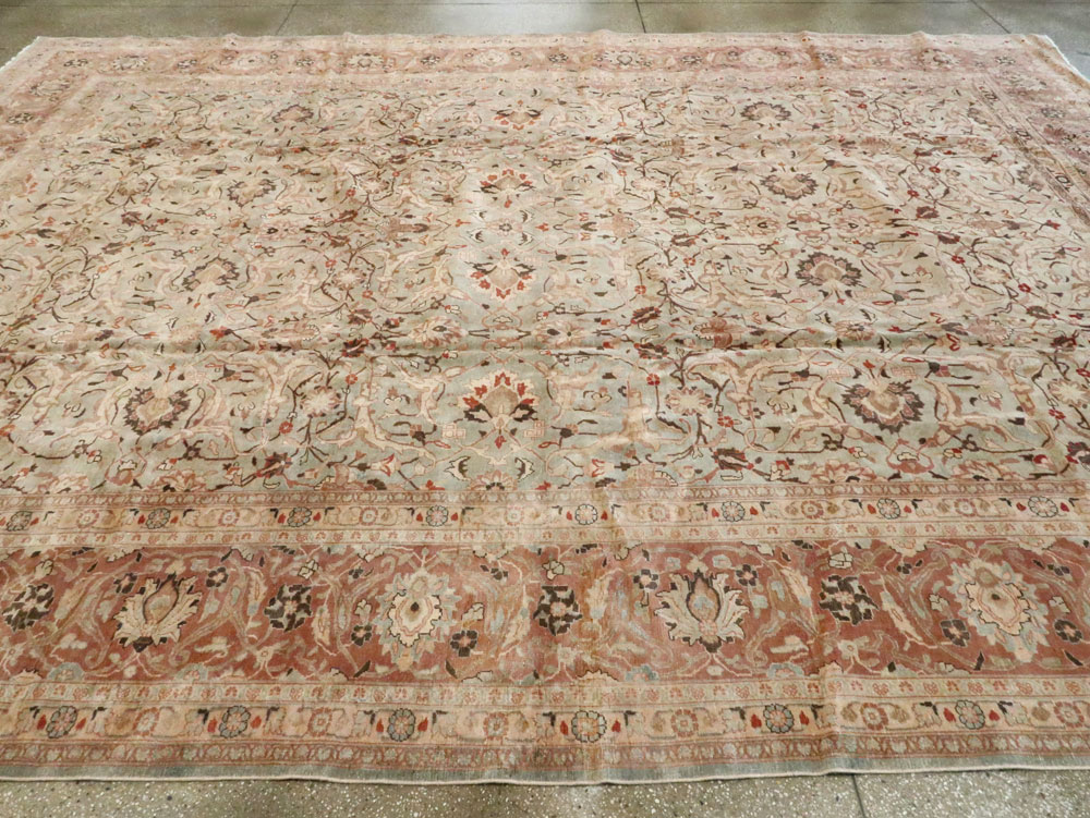 Antique Persian Mashad Carpet, No.20083 - Staging