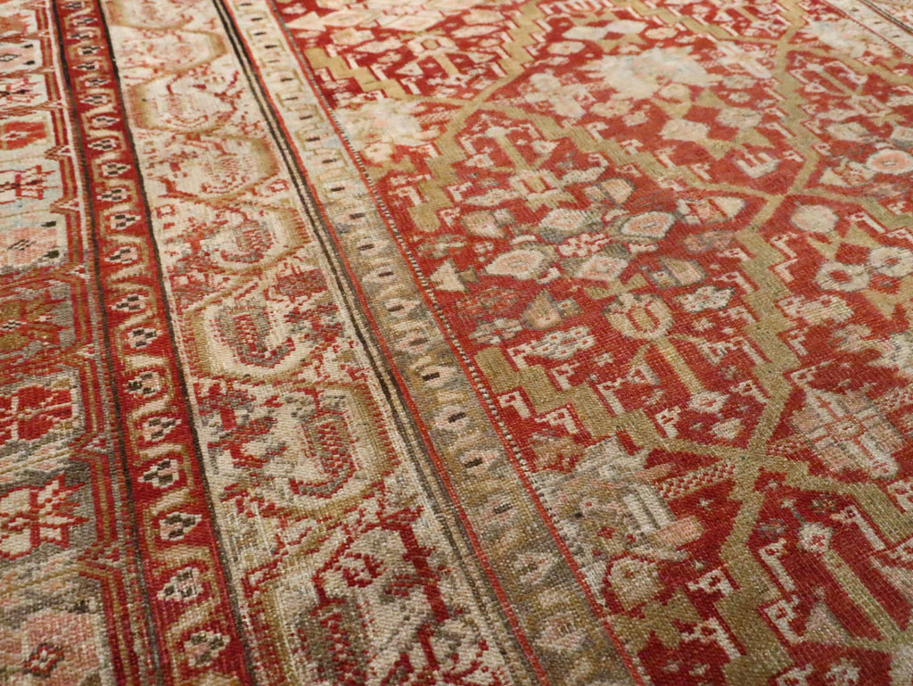 Antique Persian Malayer Carpet, No.20085 - Staging