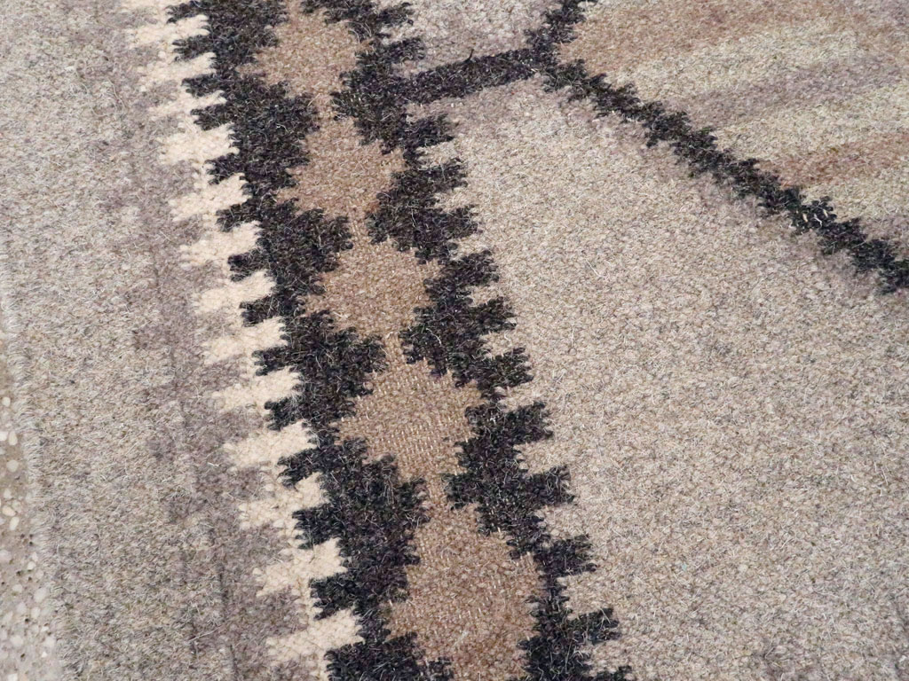 Vintage Turkish Flat-weave Kilim, No.20086 - Staging