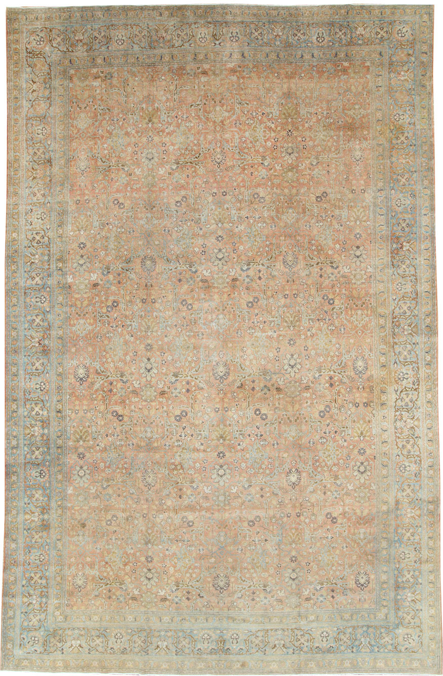 Antique Persian Tabriz Carpet, No.20106 - Staging