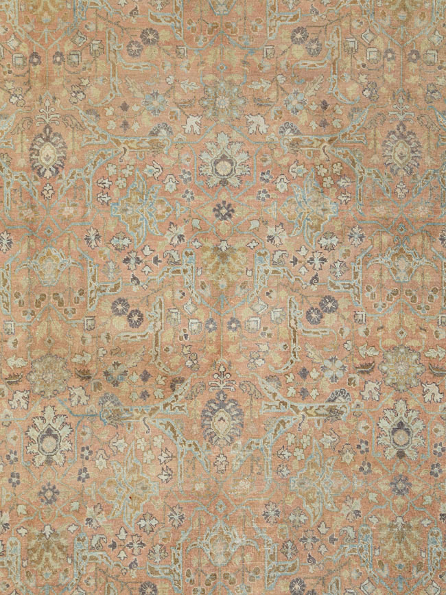 Antique Persian Tabriz Carpet, No.20106 - Staging