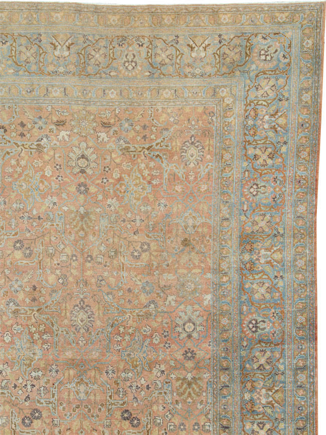 Antique Persian Tabriz Carpet, No.20106 - Staging