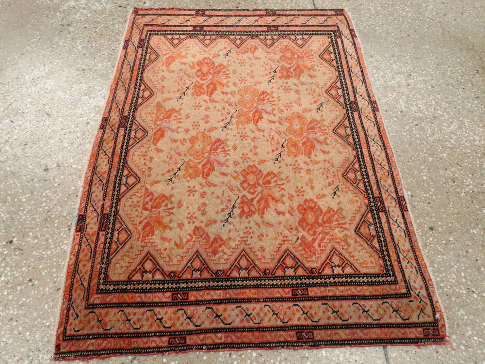 Antique Persian Fereghan Rug, No.20117 - Staging