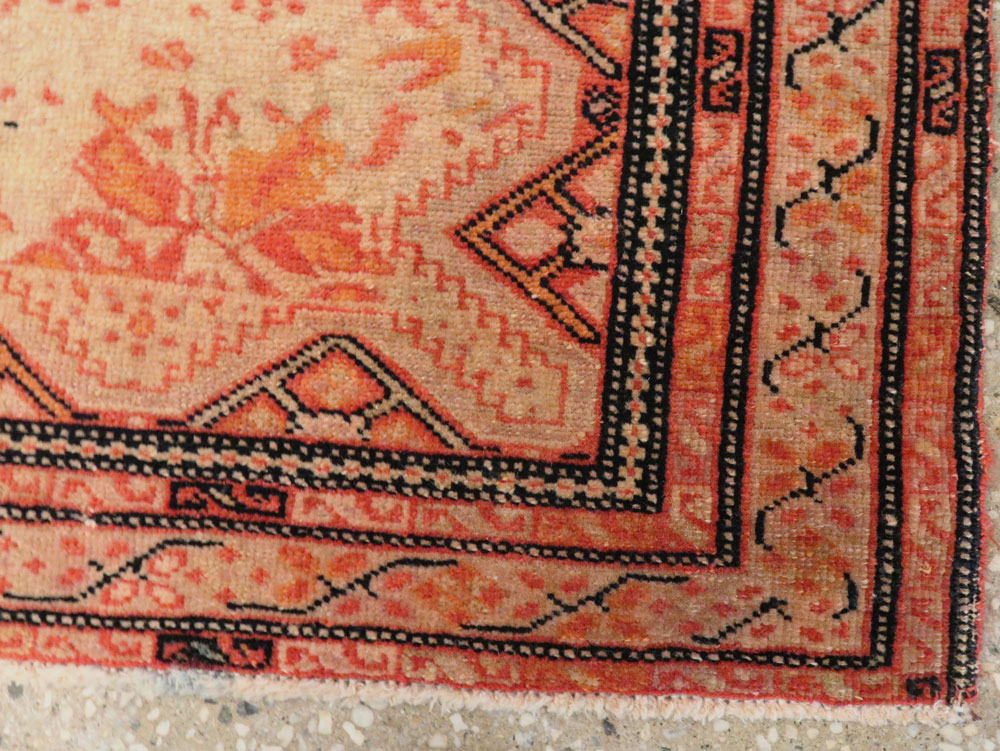 Antique Persian Fereghan Rug, No.20117 - Staging
